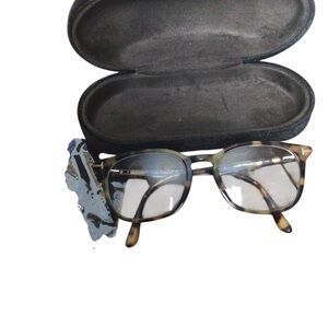 Tom Ford Eyeglass Frames Eyeglass Dark Brown Case TF5505 053 52 19 145